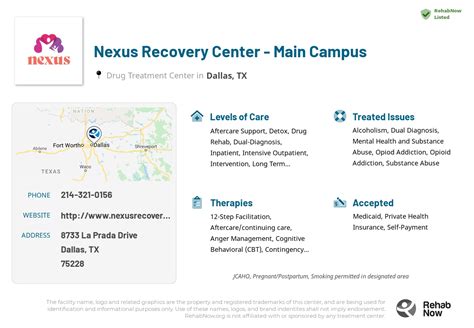 nexus rehab in dallas texas.